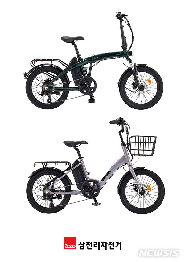 [서울=뉴시스] 삼천리자전거 'PAS(페달 보조 시스템) 전용 전기자전거'. (사진=삼천리자전거 제공) 2023.08.17. photo@newsis.com