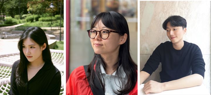 [서울=뉴시스] 문학동네신인상 수상자, 이정화, 최예솔, 홍미르(사진=문학동네 제공) 2023.08.18. photo@newsis.com&nbsp; *재판매 및 DB 금지