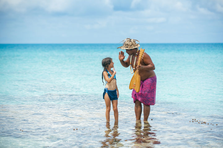 랑기로아섬. (사진=타히티 관광청 제공) photo@newsis.com *재판매 및 DB 금지