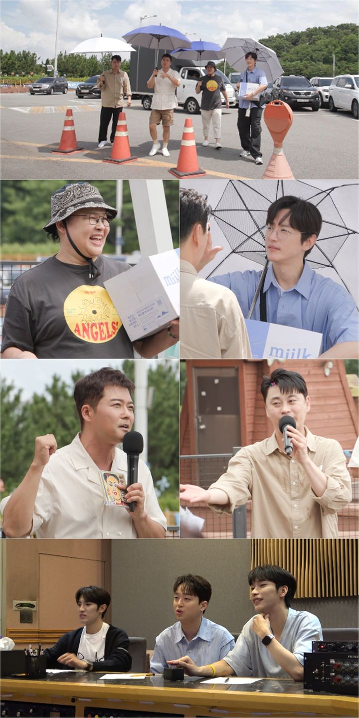 [서울=뉴시스] 19일 오후 11시10분 방송되는 MBC TV 예능물 '전지적 참견 시점'에서는 개그우먼 이영자의 매니저 송성호 실장이 휴게소 게릴라 공연에 도전하는 모습이 공개된다. (사진= MBC TV '전지적 참견 시점' 제공) 2023.08.19. photo@newsis.com *재판매 및 DB 금지