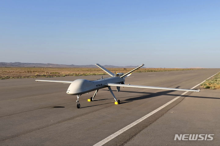 "이란, 이스라엘 향해 대량의 무인기 발진"…방공망 가동(2보)