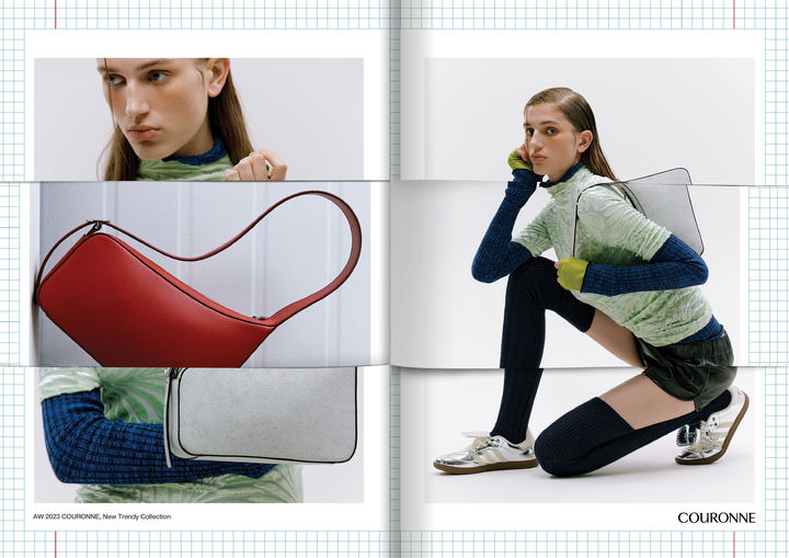 쿠론_23FW_뉴 트렌디(New Trendy)_캠페인컷(사진=코오롱FnC 제공) *재판매 및 DB 금지