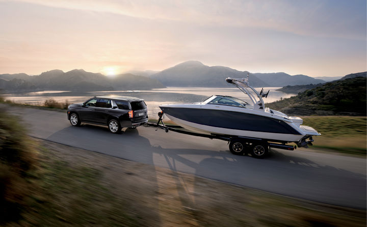 [서울=뉴시스] 제너럴모터스(GM) 산하 쉐보레 브랜드의 대형 스포츠실용차(SUV) 모델인 타호. (사진=GM 제공) 2023.08.23 photo@newsis.com *재판매 및 DB 금지