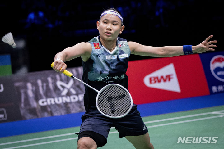 [코펜하겐=뉴시스]덴마크오픈 출전한 타이추잉. 2023.08.25. 