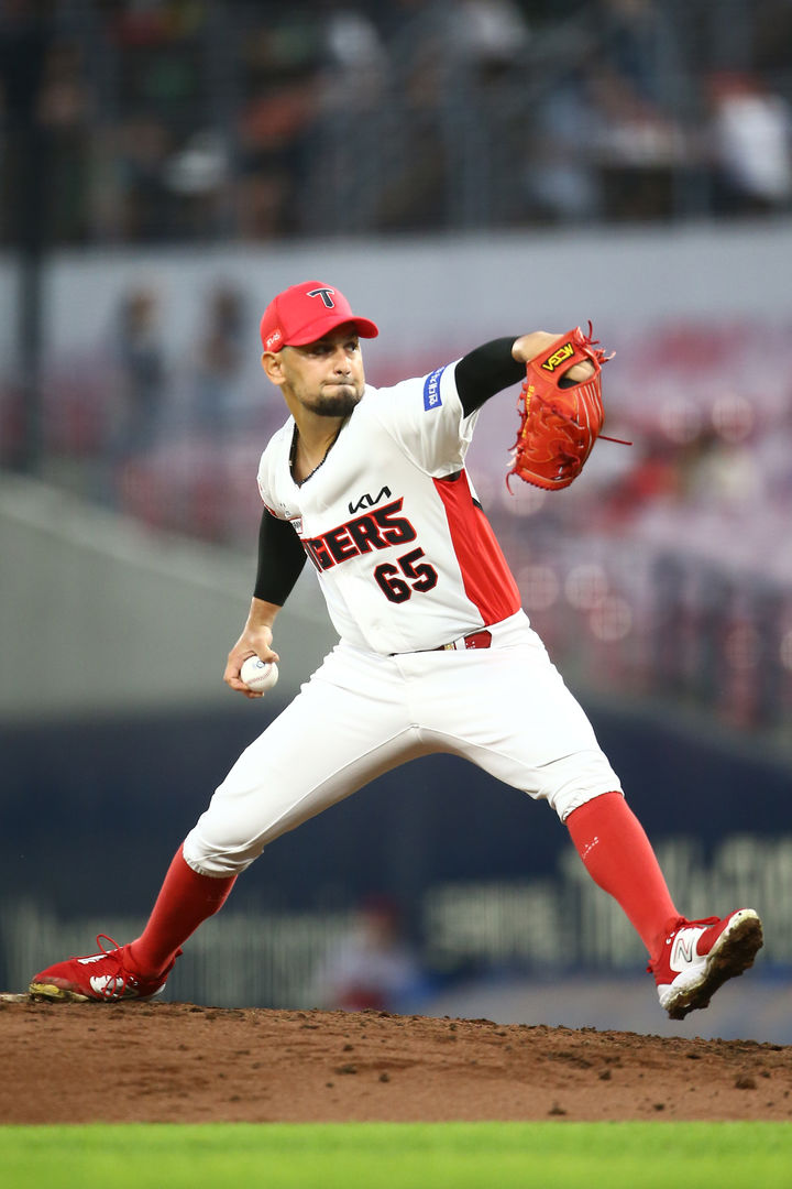 KIA 타이거즈 마리오 산체스. (사진=KIA 제공) *재판매 및 DB 금지