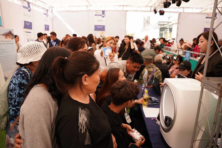 [서울=뉴시스]몽골 울란바토르에서 열린 한국 의료관광대전. (사진=한국관광공사 제공) 2023.08.28. photo@newsis.com *재판매 및 DB 금지