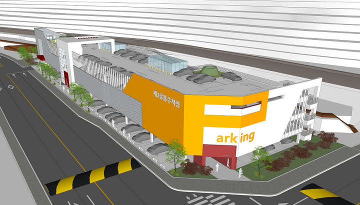 고한12리 주차타워 조감도. *재판매 및 DB 금지