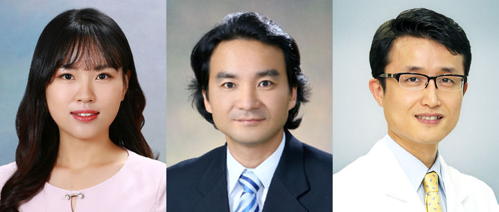 [광주=뉴시스] 구길용 기자 = 경희대 한의과대학 이상훈 교수 연구팀은 최근 절단 위기의 괴사성 동상 환자들을 대상으로 침과 한약을 통해 조직 복원에 성공한 증례를 SCI(E)급 국제 저널 (IF=2.4)에 보고했다. 이번 보고에는 광주 중앙한의원 박헌주 원장(사진 가운데)과 경희대 한의과대학 하서정 연구원(왼쪽)이 참여했다. (사진=경희대, 광주 중앙한의원 제공). 2023. 08.28. kykoo1@newsis.com *재판매 및 DB 금지