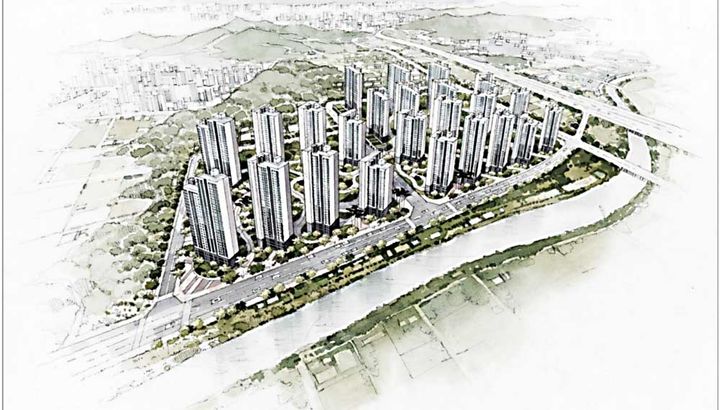 협동조합형 공공지원민간임대아파트 세종 에버파크 조감도 *재판매 및 DB 금지