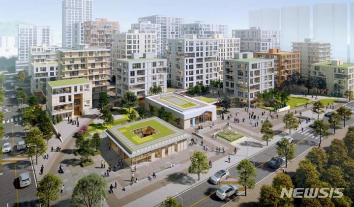 [서울=뉴시스]서울시와 서울주택도시공사(SH공사)가 '송파 창의혁신 공공주택' 설계공모 당선작을 선정했다고 30일 밝혔다. (사진=서울시 제공). 2023.08.30. photo@newsis.com