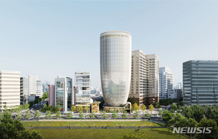 [서울=뉴시스]'도화서길 업무시설' 대표 이미지. (사진=서울시 제공). 2023.08.30. photo@newsis.com