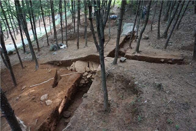 죽내리 12호분 석실 외부 *재판매 및 DB 금지