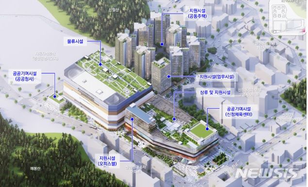 [서울=뉴시스]서울 양천구 '서부트럭터미널 도시첨단물류단지' 개발 사업이 본격화된다. (사진=서울시 제공). 2023.08.31. photo@newsis.com