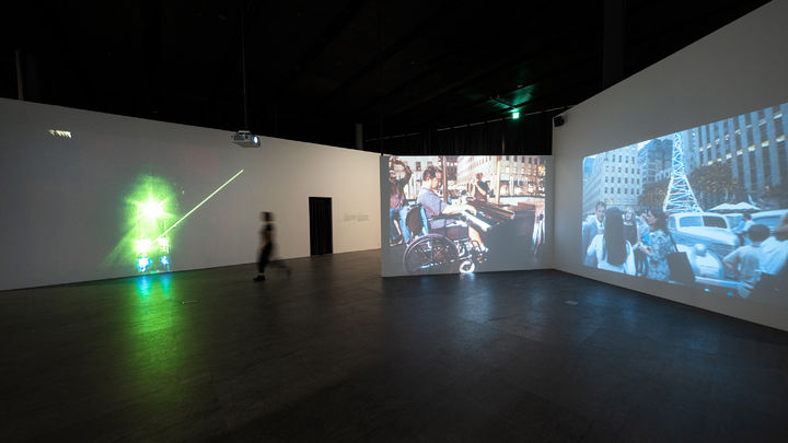 백남준아트센터 특별전 '트랜스미션: 너에게 닿기를' 아카이브 전경 (사진=백남준아트센터 제공) *재판매 및 DB 금지