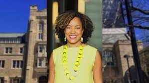 [서울=뉴시스]미 하버드 신학대학 207년 역사 최초로 여성이자 흑인으로 학장이 되는 말라 프레데릭 에머리대 교수.(출처=하바드 매거진) 2023.9.1. *재판매 및 DB 금지