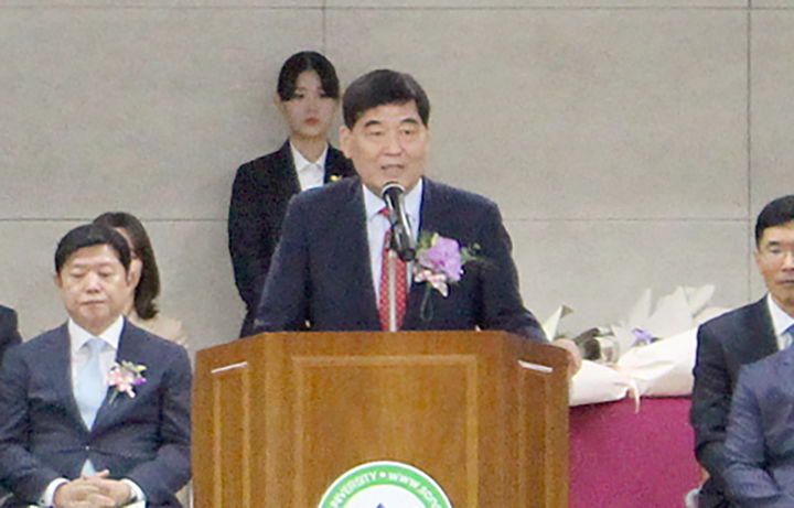 [광주=뉴시스] 학교법인 송원대학교·송원학원 고경주 제2대 이사장. (사진=송원대학교 제공). photo@newsis.com *재판매 및 DB 금지