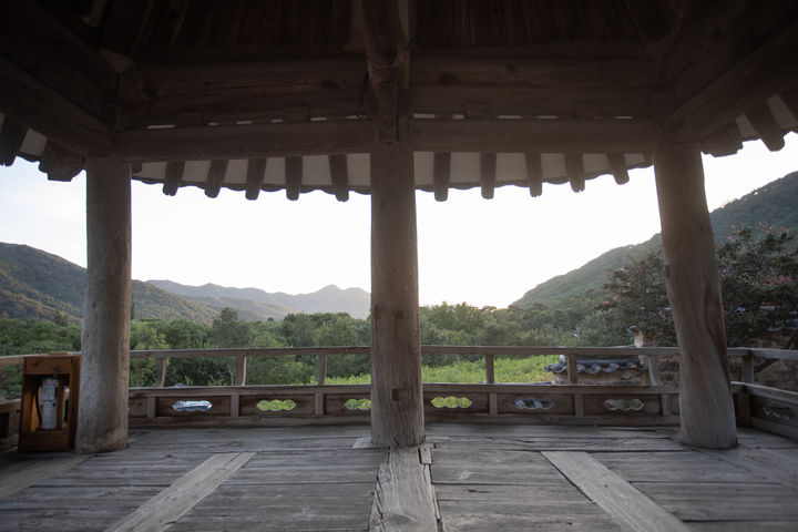 [서울=뉴시스] 병산서원 만대루 (사진=한국문화재재단 제공) photo@newsis.com *재판매 및 DB 금지