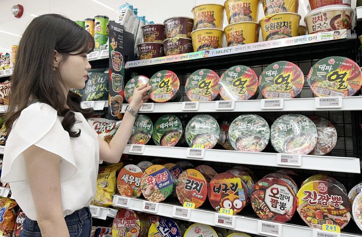 대파열라면 출시(사진=세븐일레븐 제공) *재판매 및 DB 금지