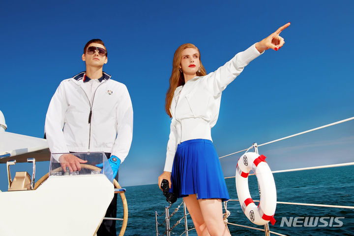 [서울=뉴시스]코오롱인더스트리FnC부문이 전개하는 글로벌 럭셔리 골프 브랜드 '지포어'가 라이더컵 캡슐 컬렉션을 발매했다고 4일 밝혔다.2023.09.04.(사진=코오롱FnC 제공)photo@newsis.com