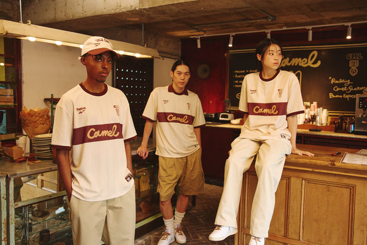 리복X카멜 커피 콜라보레이션 컬렉션 화보 (사진=LF 제공) *재판매 및 DB 금지