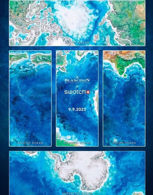 스와치가 공개한 블랑팡 협업. (사진=스와치 인스타그램 캡처) *재판매 및 DB 금지