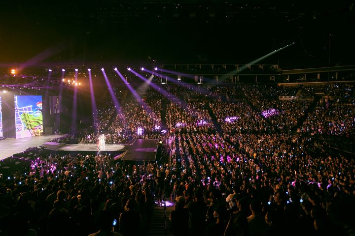 [서울=뉴시스] 에스파 뉴욕 콘서트. (사진 = SM엔터테인먼트 제공) 2023.09.07. photo@newsis.com *재판매 및 DB 금지