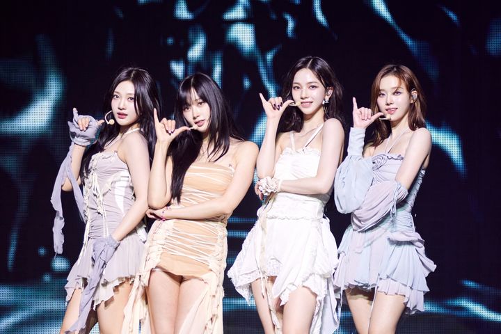 [서울=뉴시스] 에스파 뉴욕 콘서트. (사진 = SM엔터테인먼트 제공) 2023.09.07. photo@newsis.com *재판매 및 DB 금지