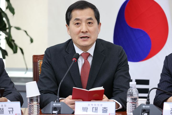 [진주=뉴시스] 박대출 국민의힘 정책위의장. *재판매 및 DB 금지