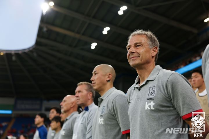 [서울=뉴시스]위르겐 클린스만 축구대표팀 감독 (사진 = 대한축구협회 제공)