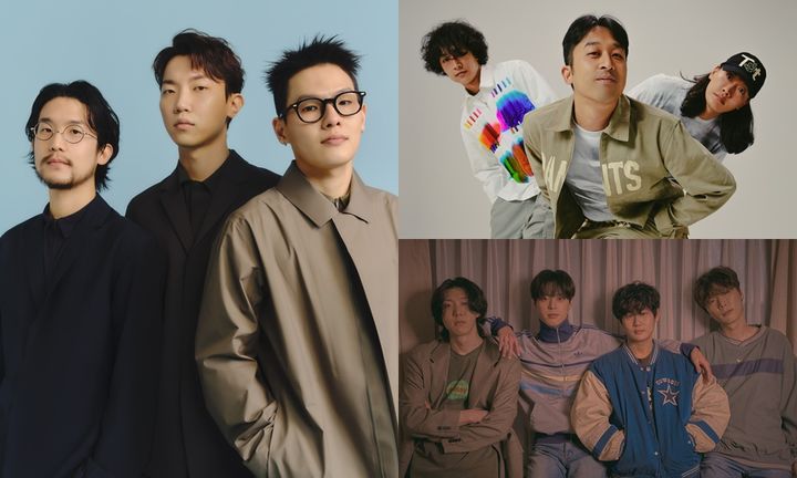 [서울=뉴시스](사진 왼쪽부터 시계방향으로) 나상현씨 밴드, 까데호, 라쿠나. (사진=주독일 한국문화원 제공) 2023.09.10. photo@newsis.com  *재판매 및 DB 금지