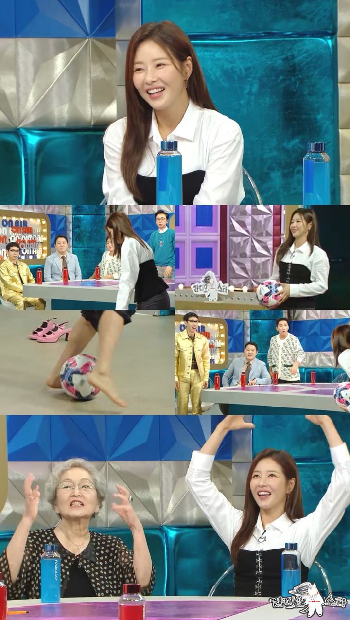 [서울=뉴시스] 12일 오후 10시30분 방송되는 MBC '라디오스타'에는 김영옥·박하나·이유진·쯔양이 출연해 '어쩌다 국민가족' 특집을 꾸민다. (사진=MBC '라디오스타' 제공) 2023.09.12. photo@newsis.com *재판매 및 DB 금지