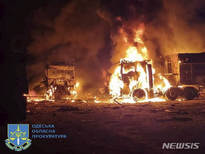우크라이나, 러시아 발진 무인기 30대 중 16대 격추