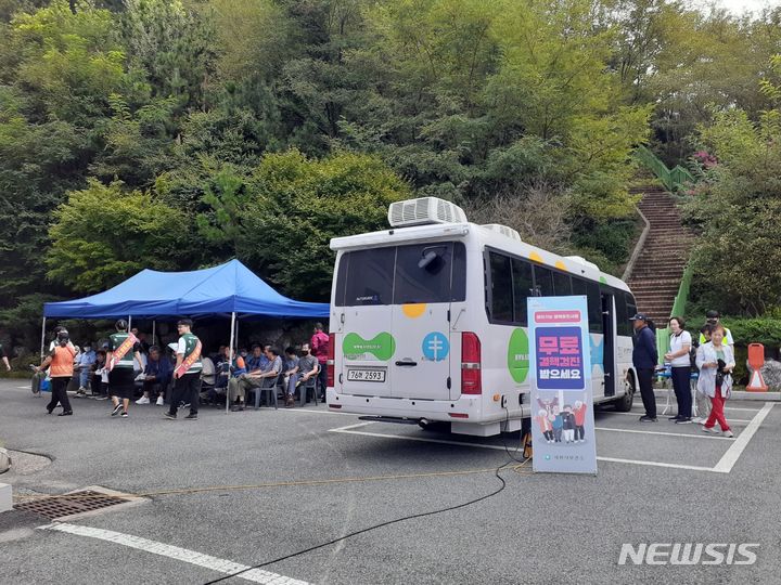 사천시, 65세 이상 '찾아가는 결핵 검진'