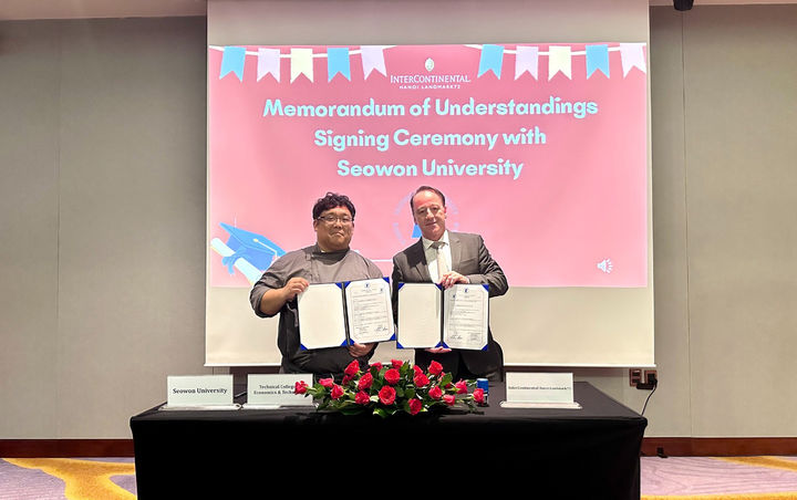 서원대학교 호텔외식조리학부가 인터컨티넨탈 하노이 랜드마크72(InterContinental Hanoi Landmark72)와 업무협약을 체결했다. *재판매 및 DB 금지