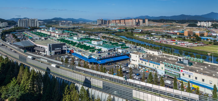 구리농수산물도매시장 전경. (사진=구리농수산물공사 제공) *재판매 및 DB 금지