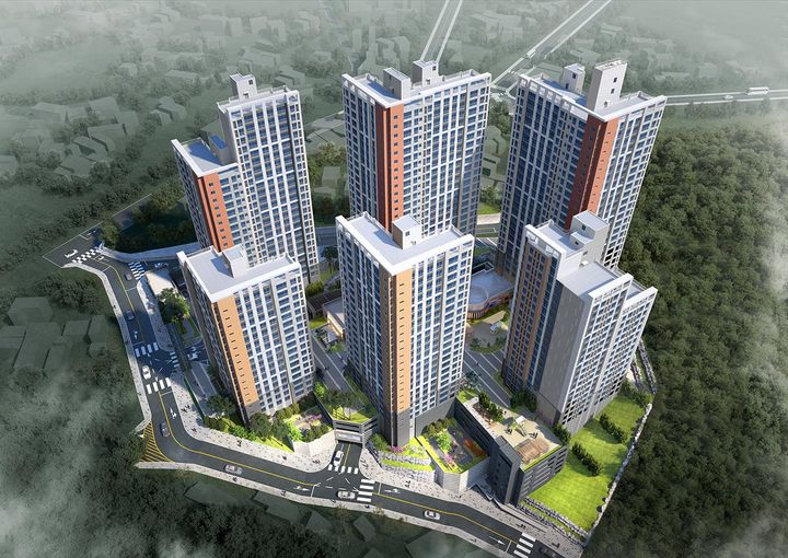 [부산=뉴시스] 부산범천2 공공임대주택 조감도 (그림=한국토지주택공사 부산울산지역본부 제공) *재판매 및 DB 금지