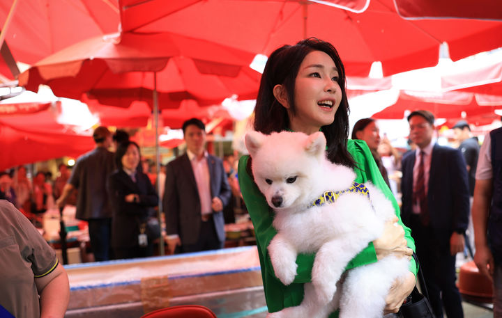 [서울=뉴시스] 김건희 여사 모습 (사진 = 뉴시스 DB) 2025.07.14. photo@newsis.com *재판매 및 DB 금지