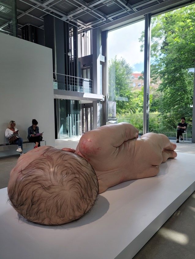 프랑스 명품 브랜드 카르티에의 퐁다시옹 카르티에(Fondation Cartier)에선 극사실주의 하이퍼리얼리즘 작가 론 뮤익(RON MUECK) 전시가 한창이었다. *재판매 및 DB 금지