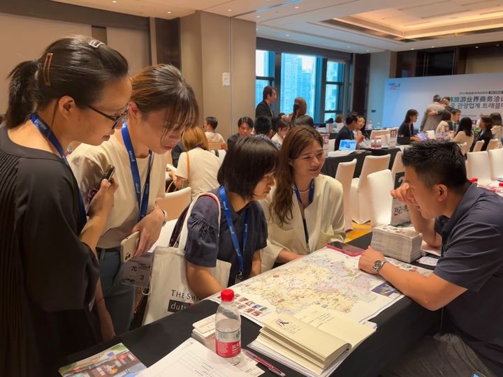 [전주=뉴시스] 15일부터 17일까지 상하이에서 열린 상하이 ‘K-관광로드쇼’ 모습.&nbsp; *재판매 및 DB 금지