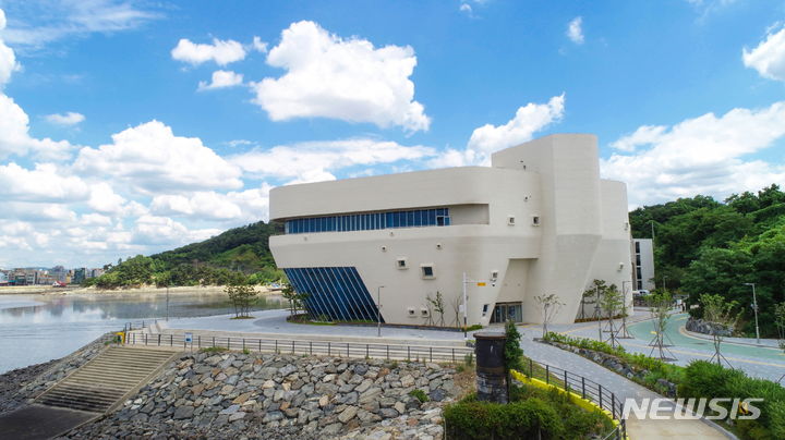 오이도박물관 전경.