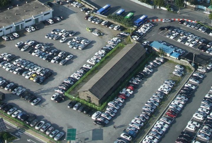 [대전=뉴시스] 대전역 동광장에 있는 국가등록문화재 ‘옛 철도청 대전지역사무소 재무과 보급창고'. (사진= 대전시 제공) 2023.09.19. photo@newsis.com *재판매 및 DB 금지