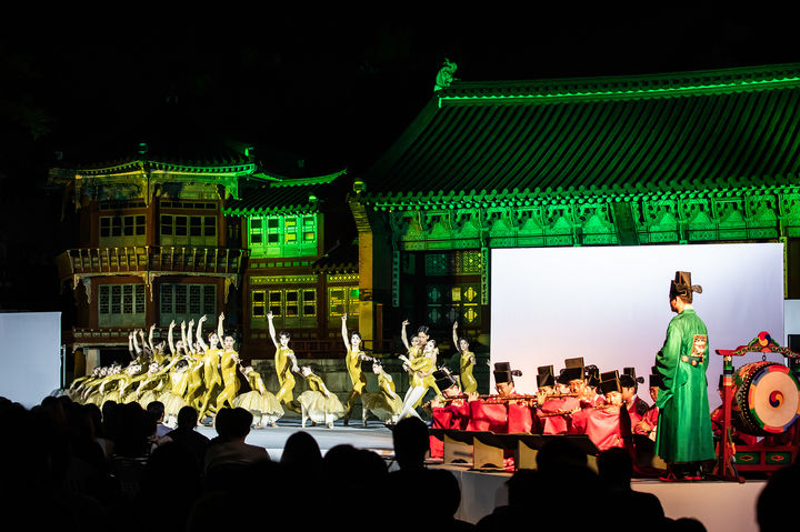 [서울=뉴시스] 2022년 하반기 고궁음악회 '발레x수제천' 행사 (사진=문화재청 제공) 2023.09.21.photo@newsis.com *재판매 및 DB 금지