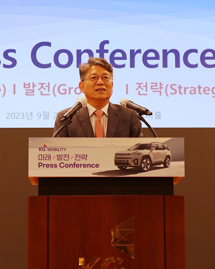 [서울=뉴시스] 곽재선 KG모빌리티 회장.(사진=KG모빌리티) 2023.9.21 photo@newsis.com *재판매 및 DB 금지