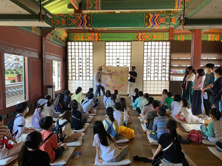 [서울=뉴시스] 2022년 고궁청소년문화학교 행사 (사진=문화재청 제공) 2023.09.22. photo@n *재판매 및 DB 금지