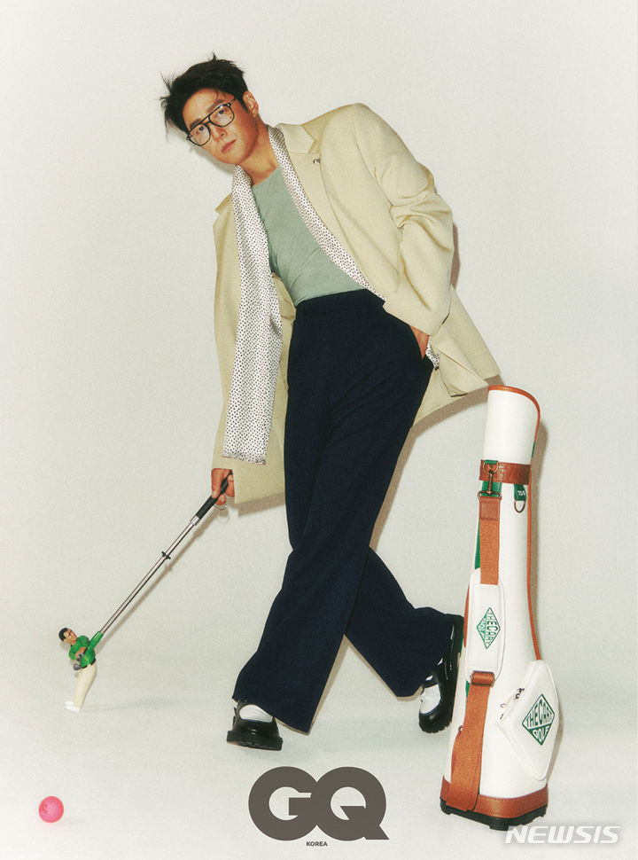 [서울=뉴시스] 배우 지진희. (사진= GQ GOLF 제공) 2023.09.22. photo@newsis.com *재판매 및 DB 금지