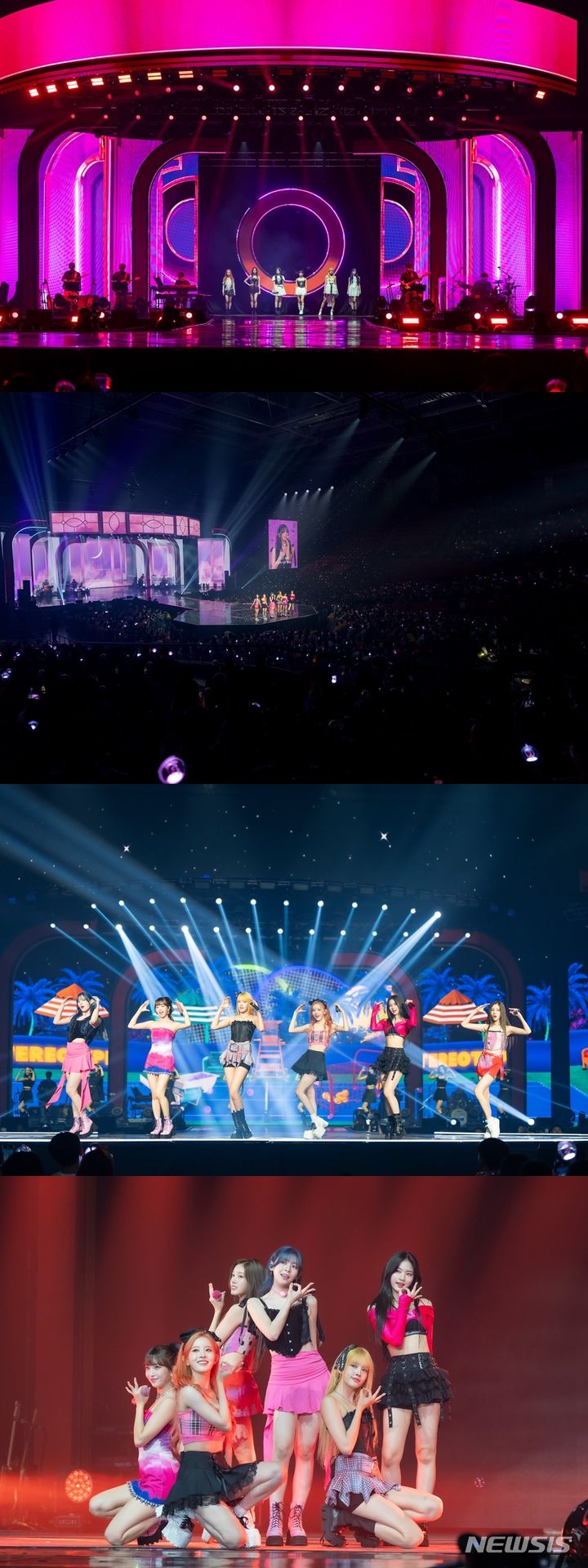 [서울=뉴시스] 그룹 스테이씨(STAYC) 첫 번째 월드투어 '틴프레시(TEENFRESH)' 서울 공연. (사진= 하이업엔터테인먼트 제공) 2023.09.25. photo@newsis.com