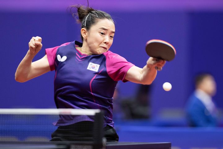 [서울=뉴시스]전지희. 2023.09.24. (사진=대한탁구협회 제공) *재판매 및 DB 금지