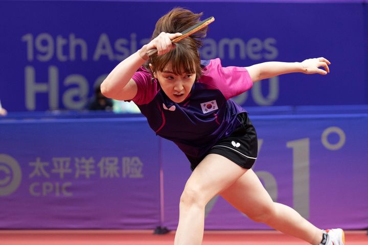 [서울=뉴시스]서효원. 2023.09.24. (사진=대한탁구협회 제공) *재판매 및 DB 금지