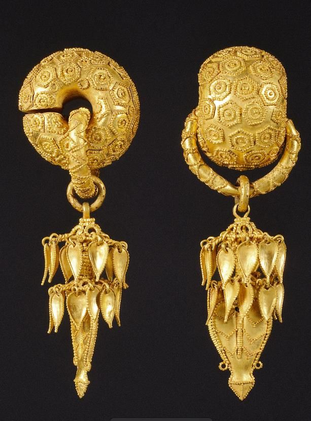 금조총 출토품 금제굵은고리귀걸이. (사진=양산시 제공 *재판매 및 DB 금지