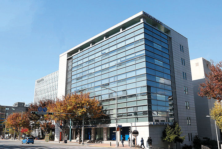 서울 청담동에 위치한 기계설비건설공제조합 사옥 전경(사진 제공=기계설비건설공제조합) *재판매 및 DB 금지